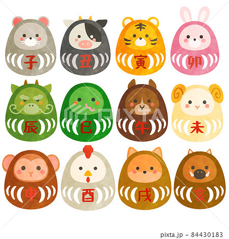干支・午の正月イラスト イラスト素材7669991- フォトライブラリ