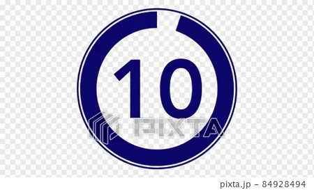 レトロなフィルム映画風カウントダウン 無料動画素材- みりんの動画素材