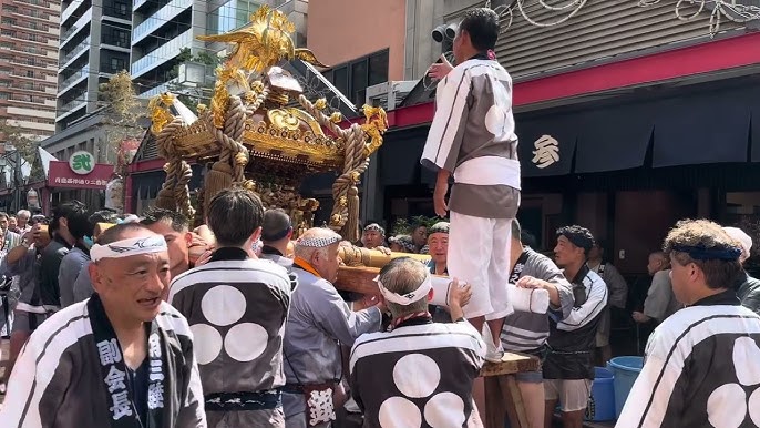 東京夏の歳時記 佃島住吉神社祭礼
