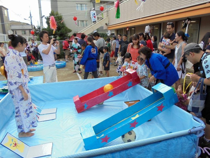 楽しかった、夏祭り 福岡・関東社会福祉法人 聖会