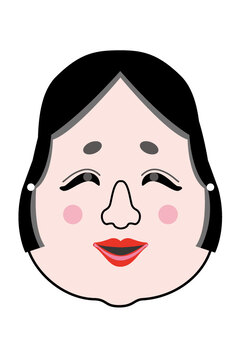 面付き節分豆 福の神・鬼- 博多五色堂