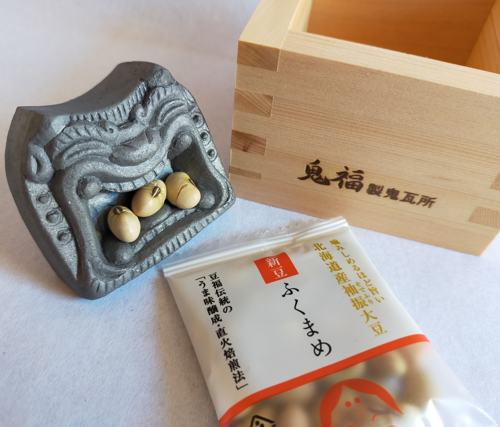 人気シリーズ新作＊ちょこんと小さな節分飾り〜お多福＆小鬼ちゃんセット〜 2月木製季節飾り・置物 国産無垢材使用＊受注制作 その他インテリア雑貨おひさま木工房 通販 18721799Creema クリーマ