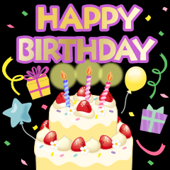 誕生日 無料LINEスタンプまとめ お誕生日にハッピーバースデー・お誕生日おめでとうのラインスタンプをプレゼントしよう ラインスタンプ無料ダウンロード