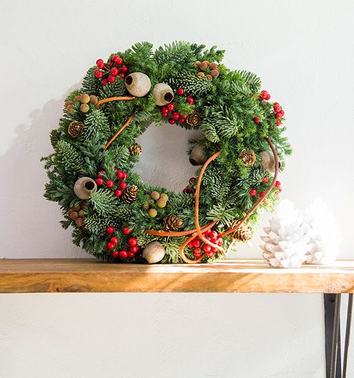 布で作るクリスマスリースの作り方作り方・レシピMeTAS＋ ミタス 『ハンドメイドのある暮らし』