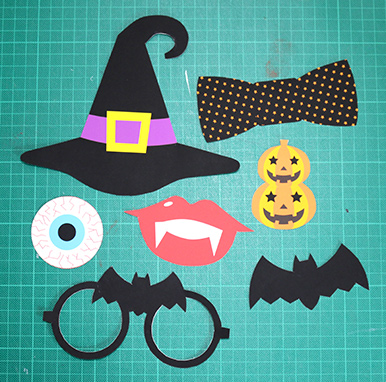 楽天市場 フォトプロップス ハロウィン 吹き出し・カボチャ6点セット 写真の小道具 写真撮影を楽しむアイテムPR-24 結婚式・誕生日・二次会・パーティー・ウェルカムボード・オリジナル対応します: atta楽天市場店