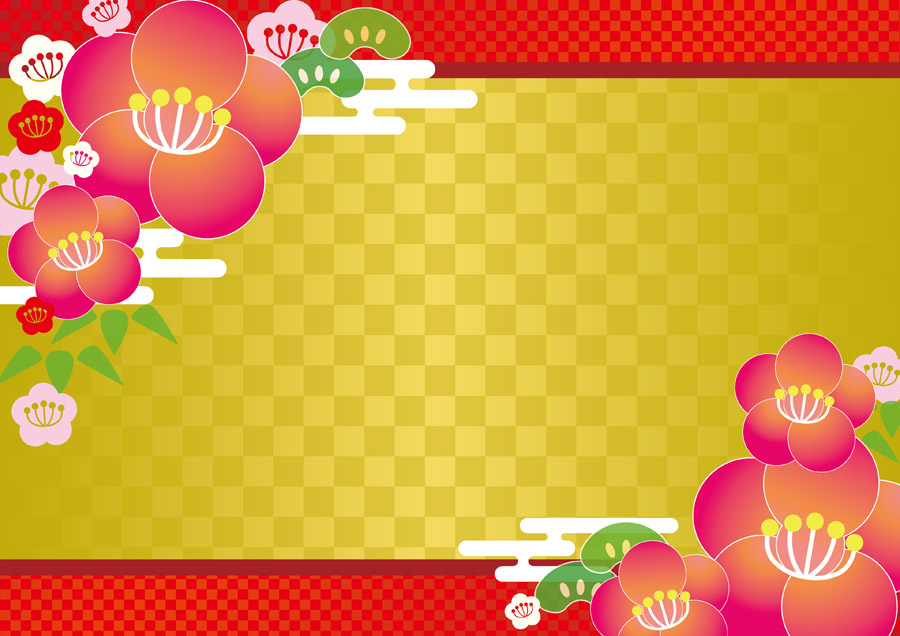 和柄パターン 正月イラスト - No: 1697125無料イラスト・フリー素材なら「イラストAC」