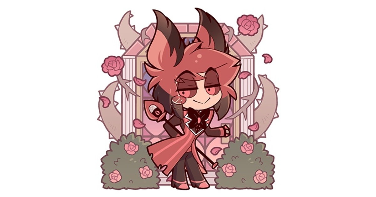 完売品 ハズビンホテル アラスター バレンタイン限定 Tシャツ