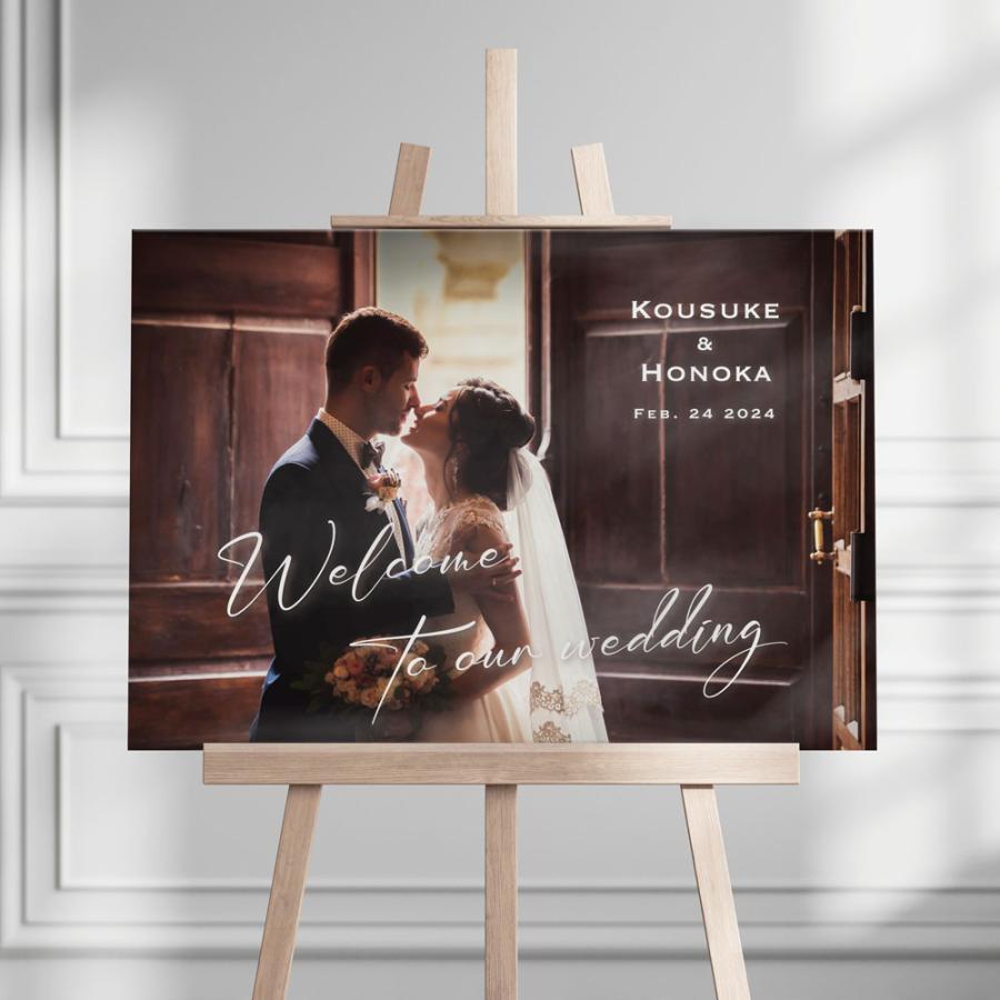 おしゃれで可愛いウェルカムスペース♡フォトパネルの作り方📷✨