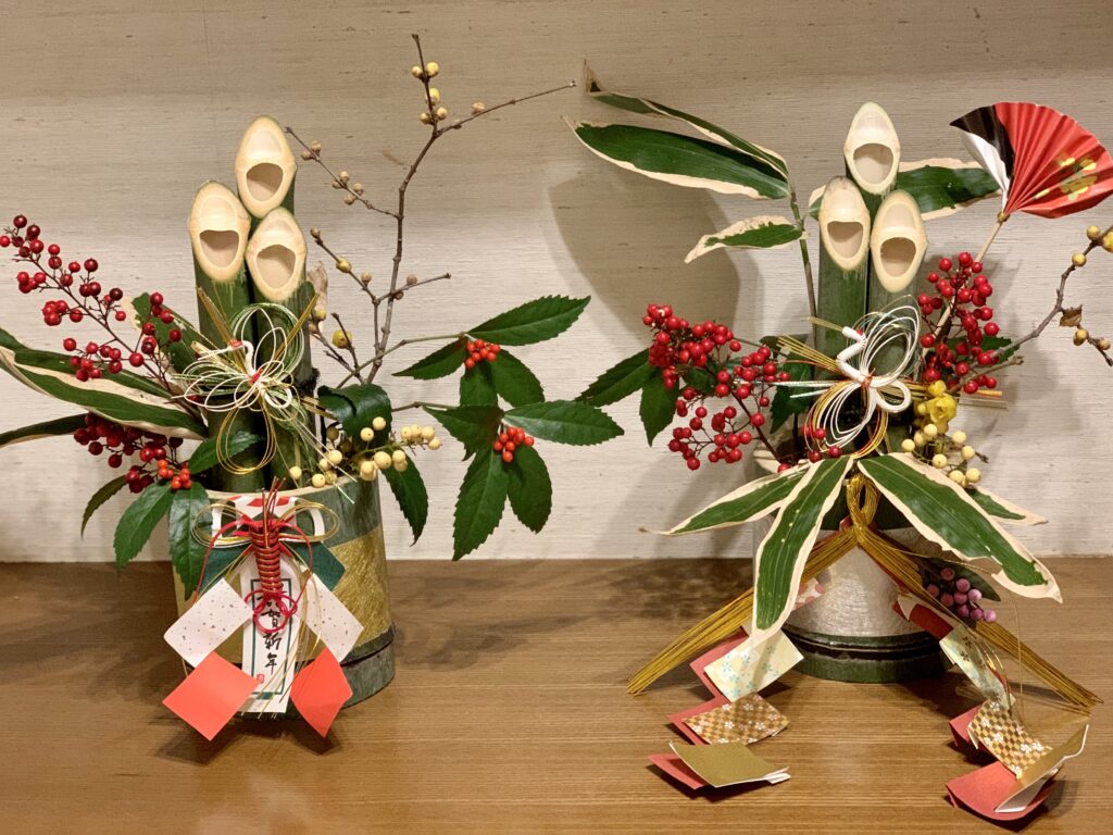 ネマガリダケで作ったミニ門松販売中！ – 西岡公園