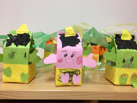 節分工作 豆入れの簡単な折り方4選 保育園・幼稚園