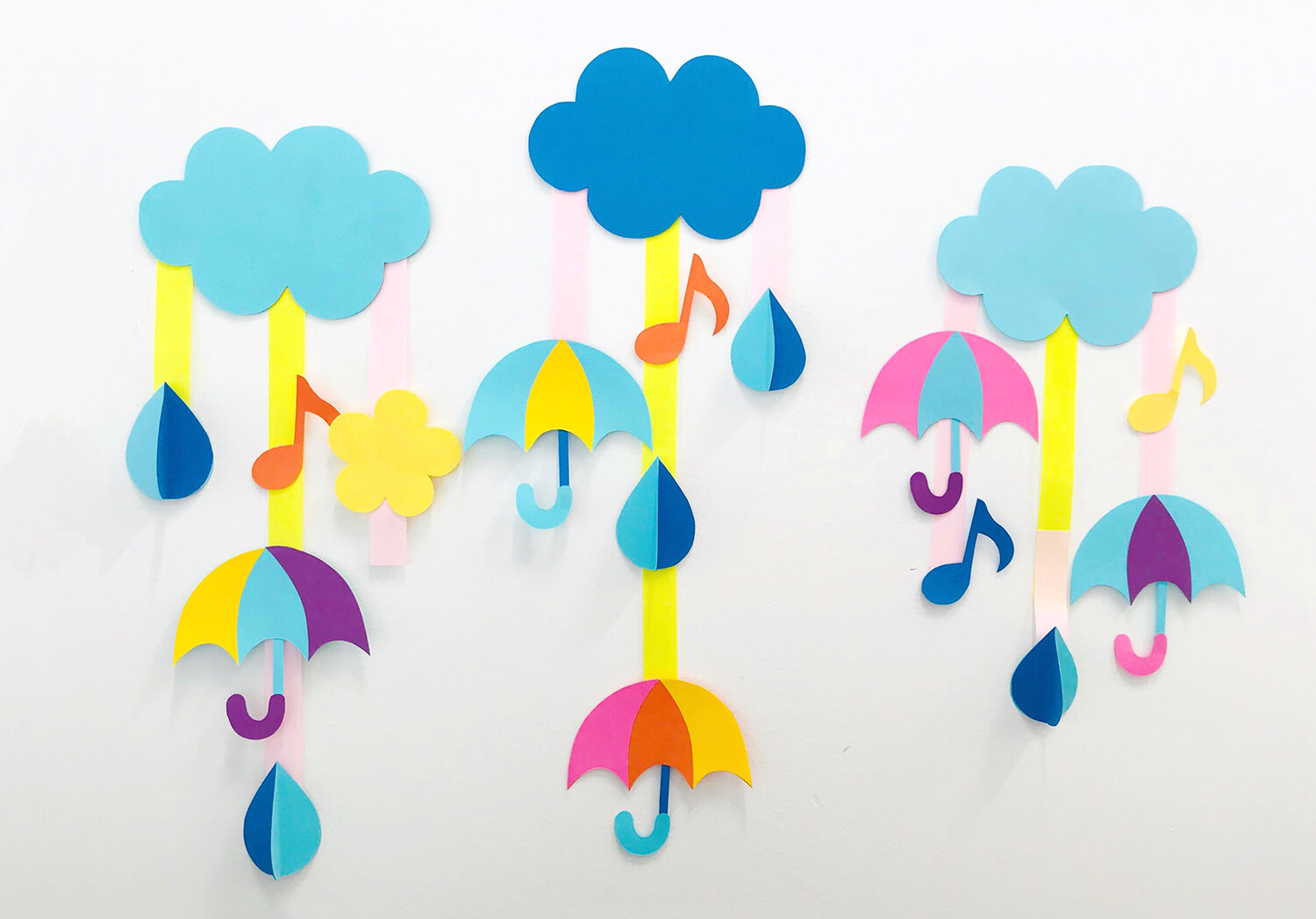 梅雨 吊るし飾り ガーランド 壁面飾りの通販 by peko's shop ラクマ