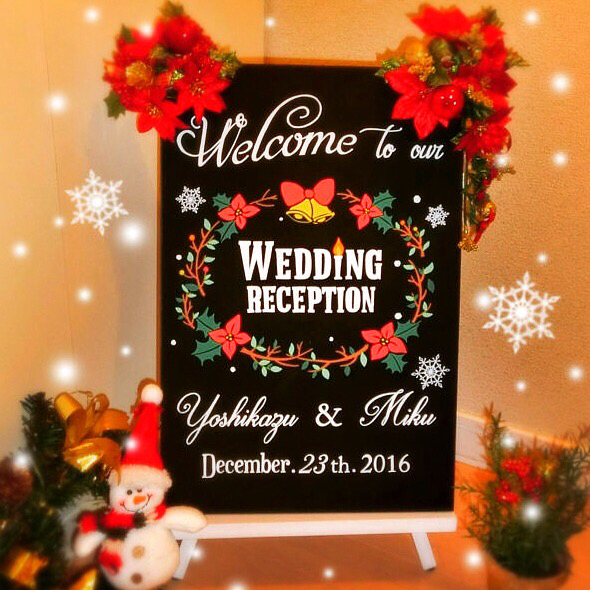 ウェルカムボードにもなるプチギフト ウェルカムギフト クリスマスウェディングとハワイとかわいい雑貨