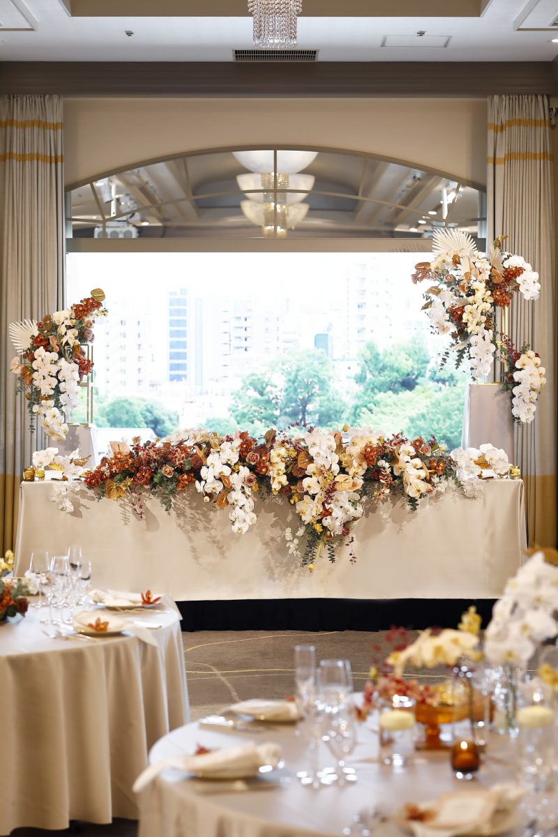 装花ってなに？ 会場装花のキホンを教えて！公式 南蔵王・聖ペトロ教会福山市のチャペル結婚式場