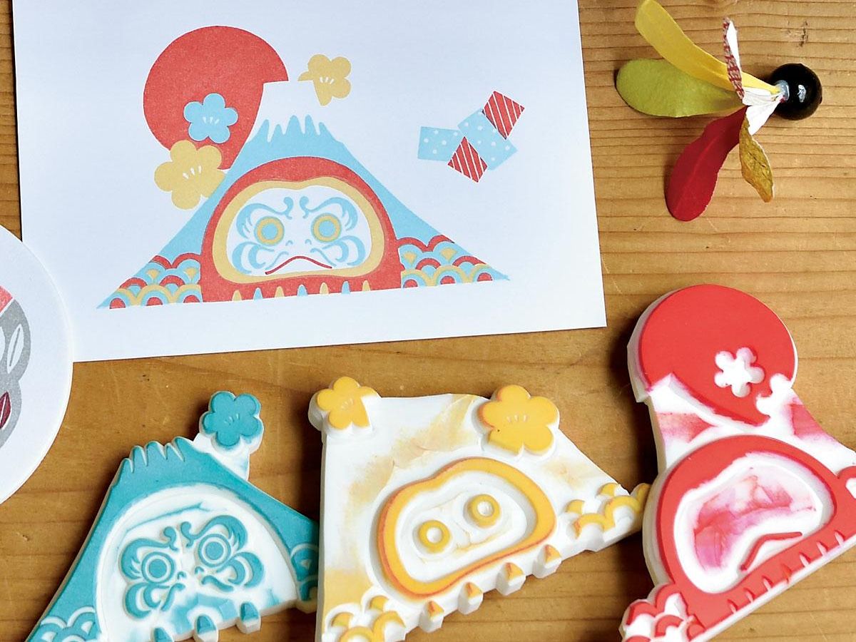 楽天市場 消しゴムはんこ 年賀状の通販