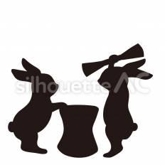 うさぎの餅つきんにく マスコットフィギュアQualia