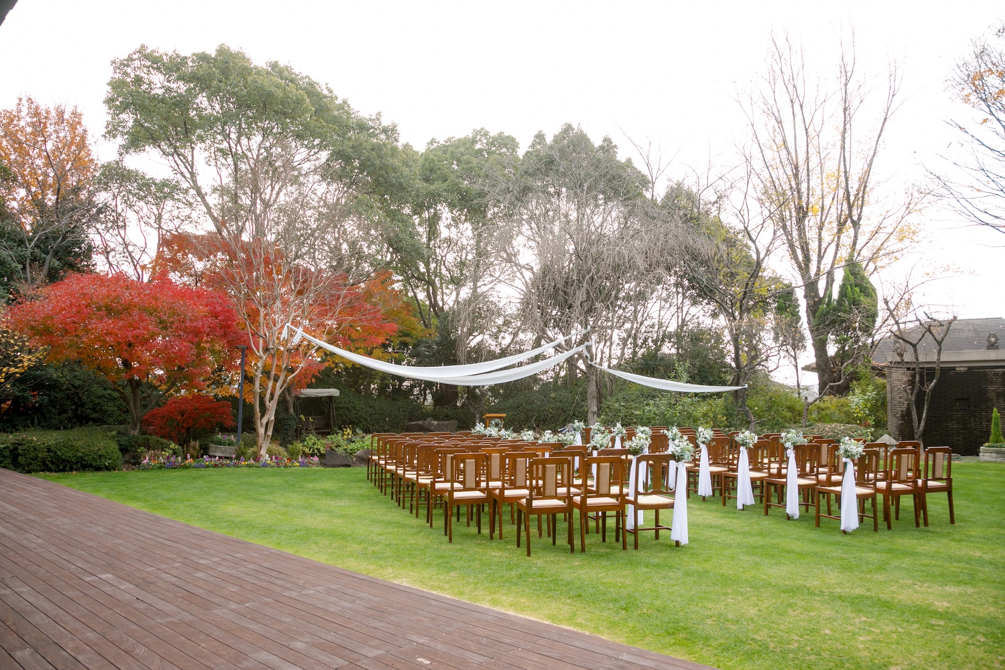 海外風ガーデンウェディングが叶う場所「AT TERRACEniinomiya」A&T WEDDING