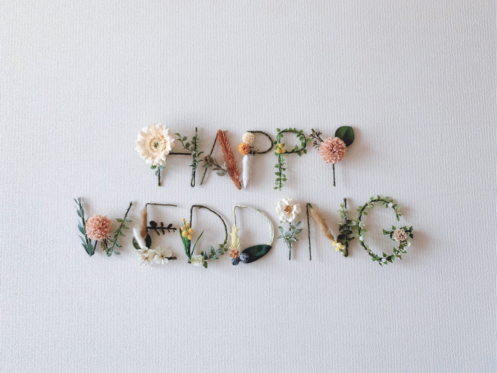 かわいい結婚式ならガーランド♡手作りガーランドの作り方やテンプレートまで♡Wedding Tipsウェディングのプロが届ける結婚式のアドバイス