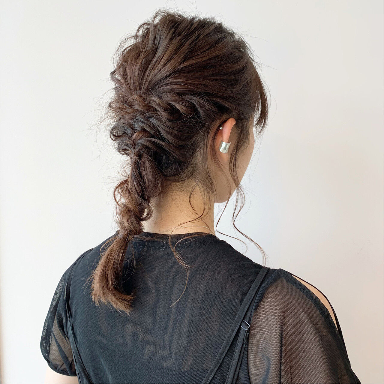 2025年秋 編みおろし セミロングの髪型・ヘアアレンジ人気順ホットペッパービューティー ヘアスタイル