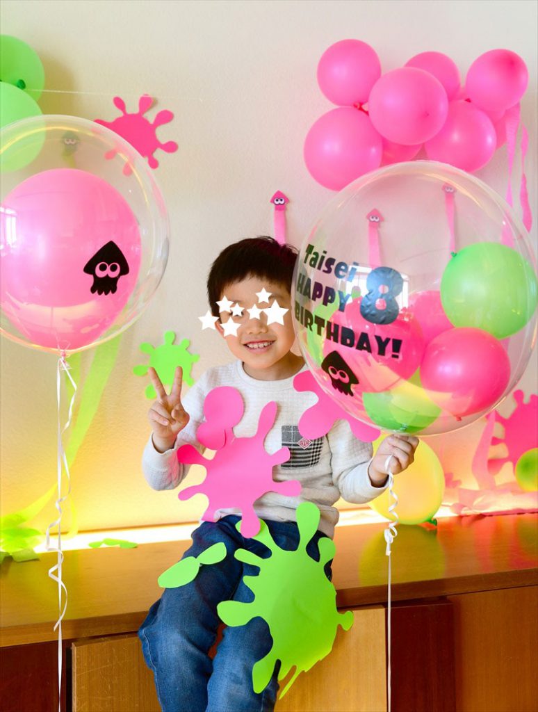 スプラトゥーン2の飾りで誕生日会JUNKOオフィシャルブログ「fashion diary」Powered by Ameba