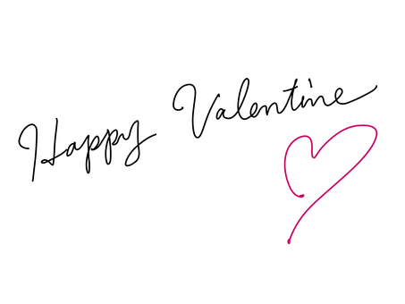 ハッピーバレンタイン 筆記体 書き方TikTok