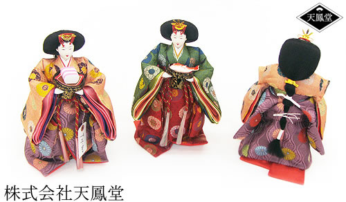 雛人形の三人官女 - 一般社団法人 日本人形協会