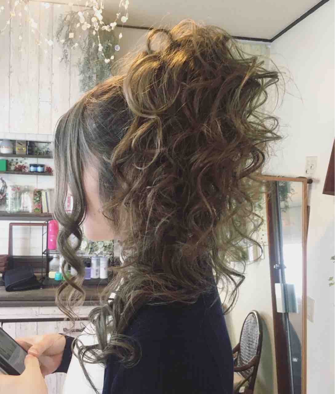 祭りヘア 神輿女子のヘアアレンジ✨仙台・五橋・隠れ家サロンはtokito hair