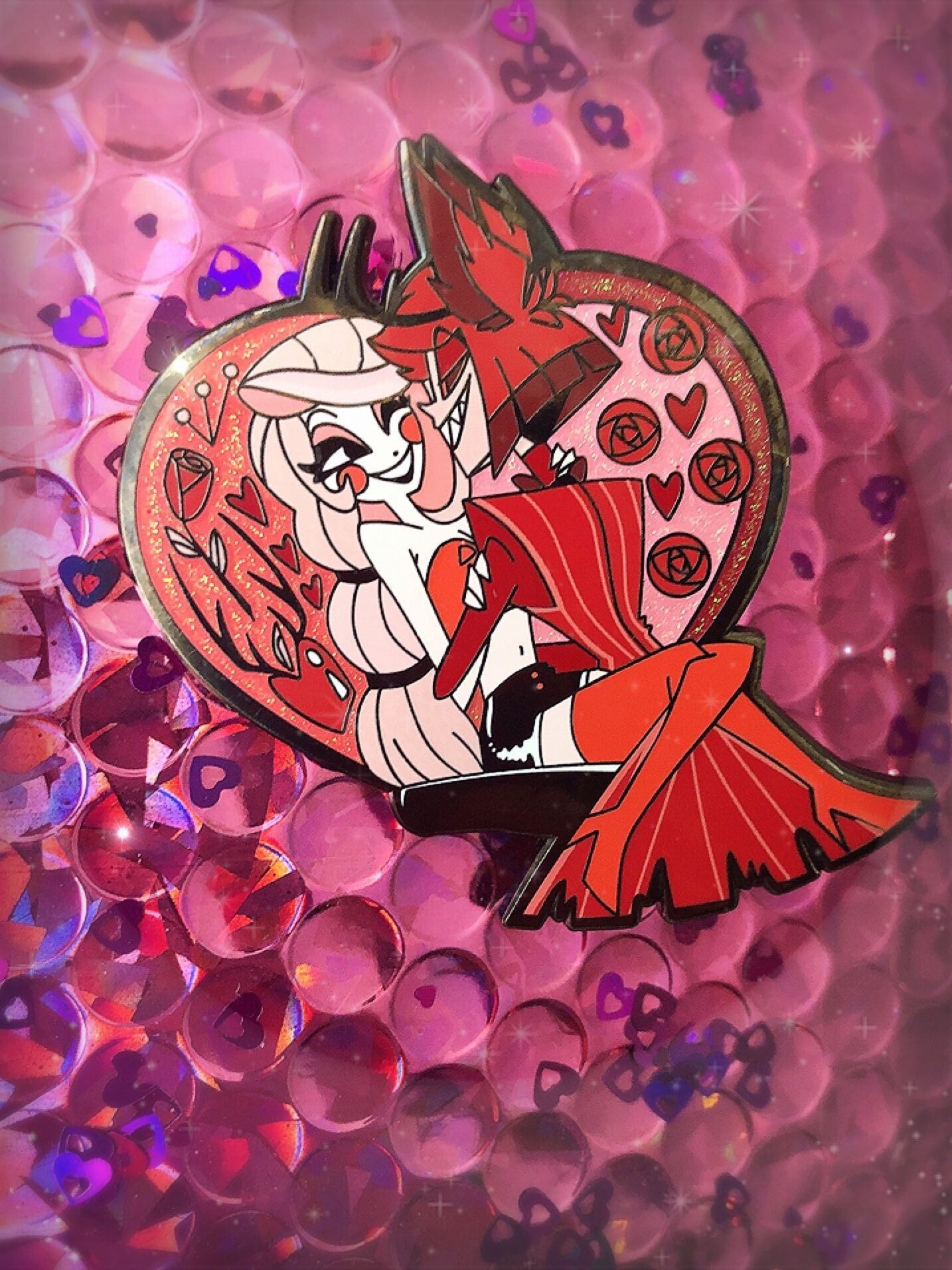 完売品 ハズビンホテル アラスター バレンタイン限定 Tシャツ