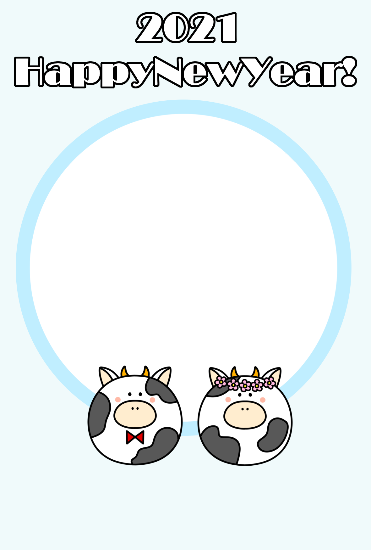 年賀一般タイプ 写真１枚写真台紙セット・デジカメプリント・写真グッズ・ビデオダビングの ハッピースマイル