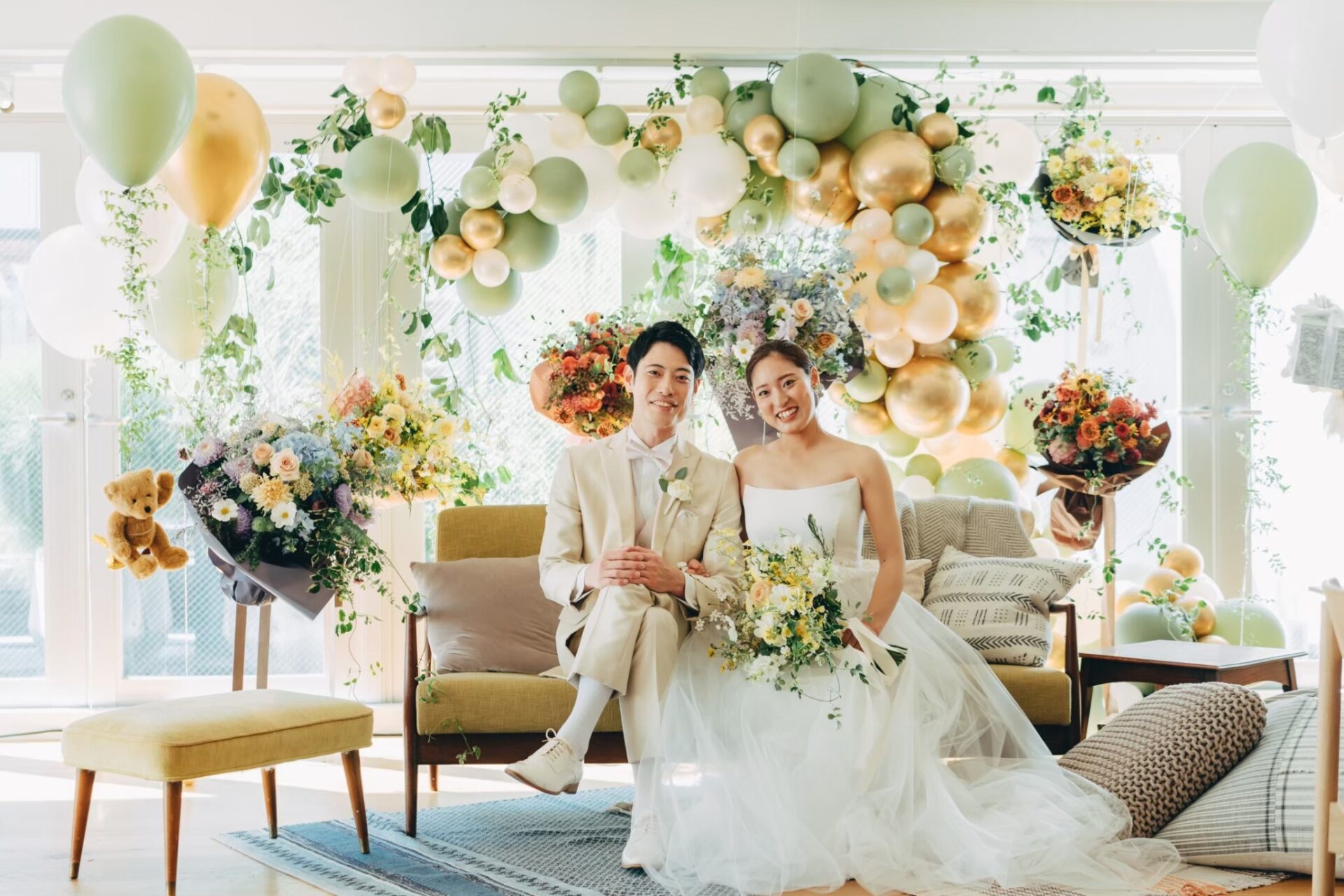 結婚式の装花の費用相場。挙式、披露宴、高砂、テーブルなど各装花の各相場