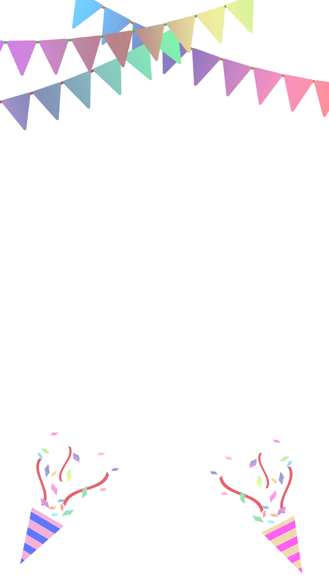 ジグソーパズル A3縦型無料テンプレート カラフルなバースデーメッセージの誕生日フォトフレーム作例詳細オリジナルプリント.jp公式