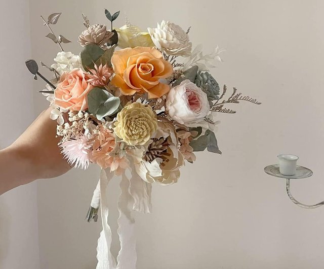 ドライフラワー ウエディングブーケ – HananoMao
