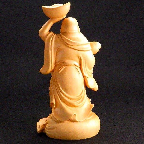 布袋さん 七福神 木製 布袋様 ご利益 置物 金運 縁起 布袋様の置物 布袋
