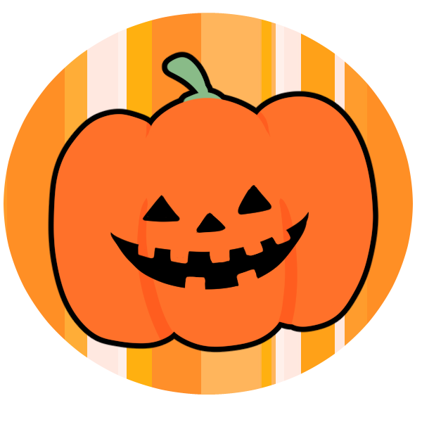 ハロウィン壁面・黒猫とおばけの仲良しセットイラスト・フリー素材なら「シンテリ」