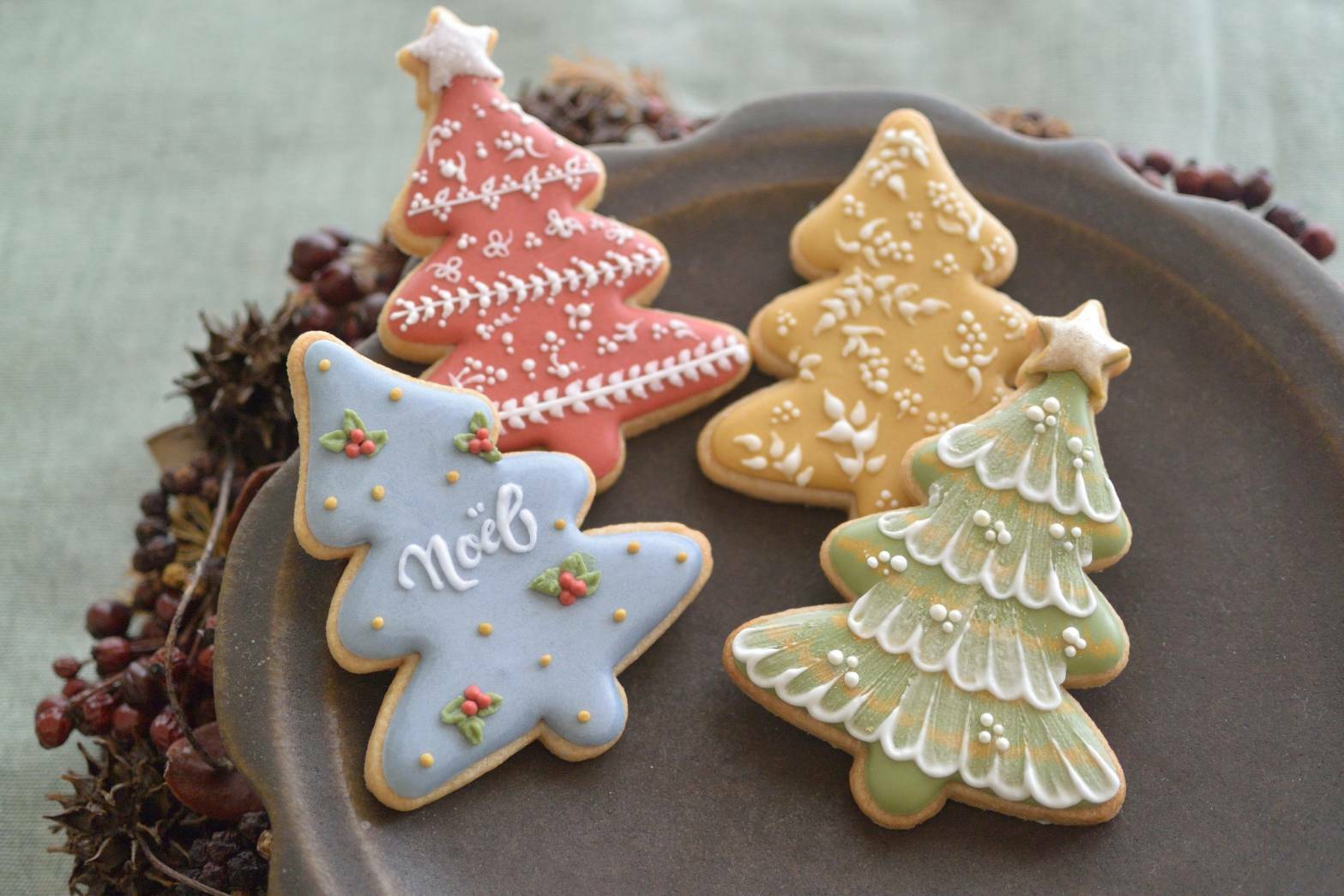 星型☆クリスマスツリー クッキー型 - 可愛いクッキー型専門店 Cookies Stampminne byGMOペパボ国内最大級のハンドメイド・手作り通販サイト