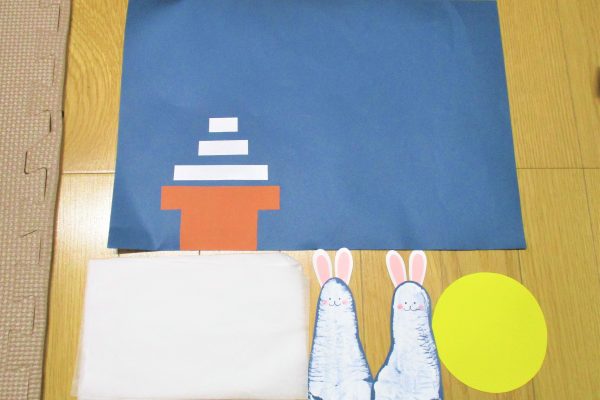 ９月製作 うさぎのお月見 保育園・幼稚園・こども園- ほいくのおまもり