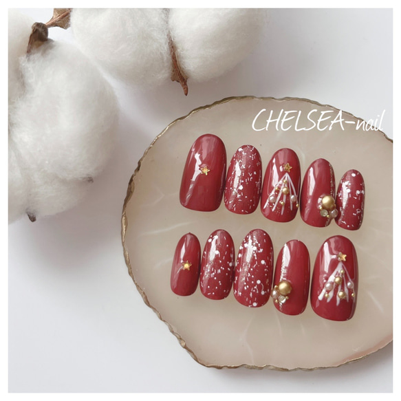 2024年クリスマス おすすめネイルデザイン7選！シンプルから派手なアレンジまでご紹介♪