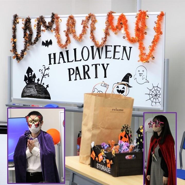 ハロウィンゲームガイコツ玉入れ作ってみた