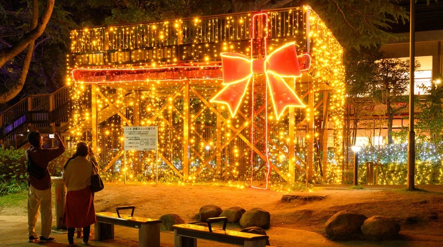 倉敷みらい公園 花火TikTok