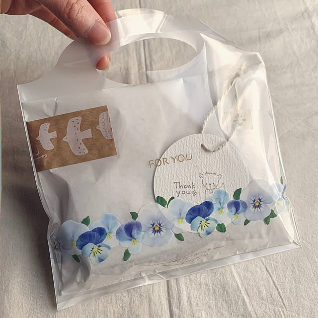 ランチボックス セリア バレンタイン紙袋TikTok