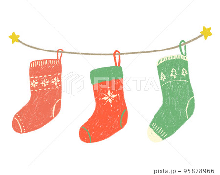 クリスマス靴下イラスト無料素材イラストプラザ