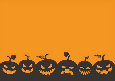 フリーイラストジャックオーランタンのハロウィン背景パブリックドメインQ：著作権フリー画像素材集