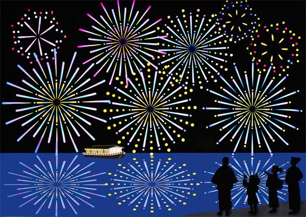 Amazon.co.jp: 製作 製作キット 壁面 壁面飾り 花火 うちわ 保育園 夏祭り お祭り : おもちゃ