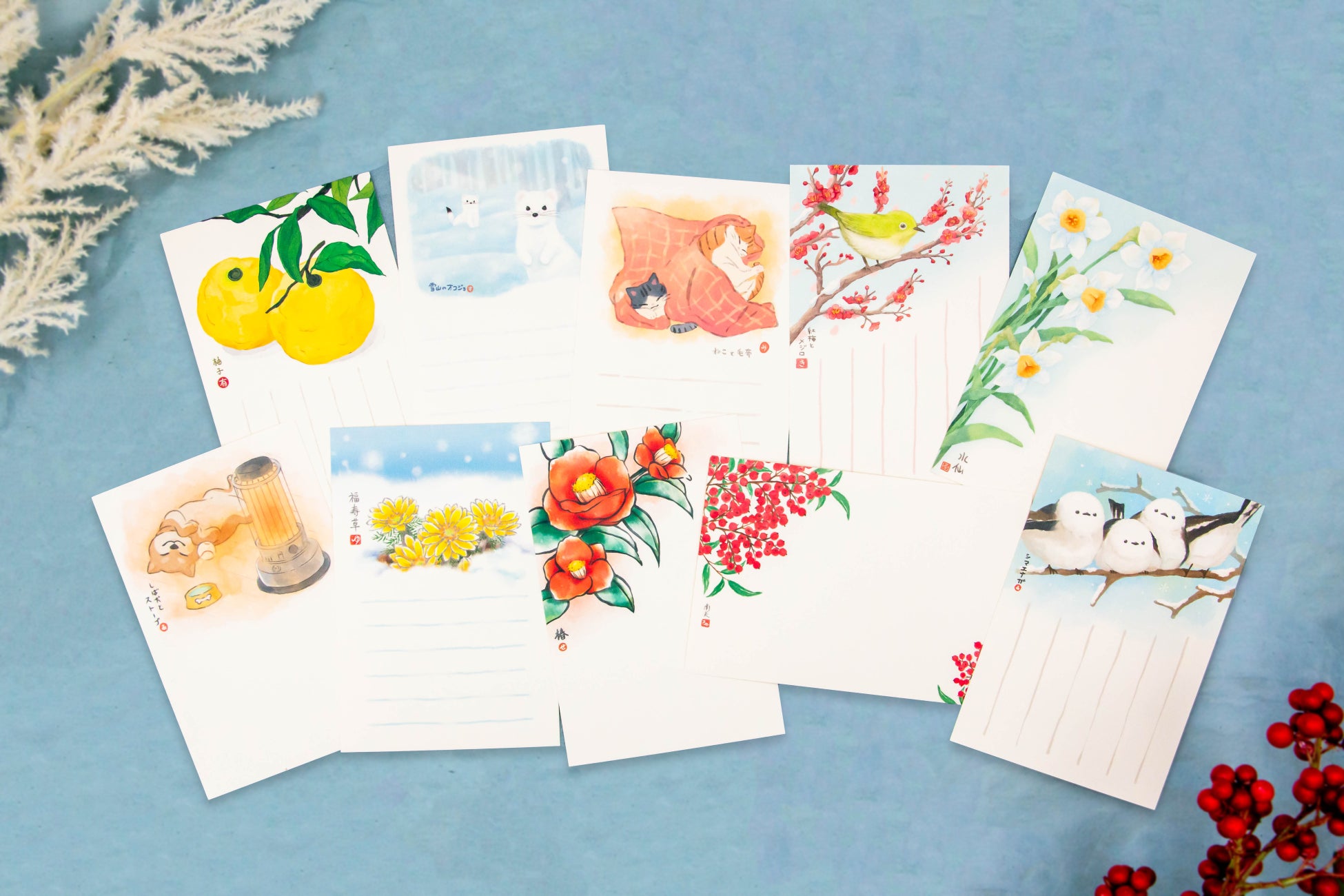 日本郵便:2023年絵入り年賀状の絵柄を古山拓が担当