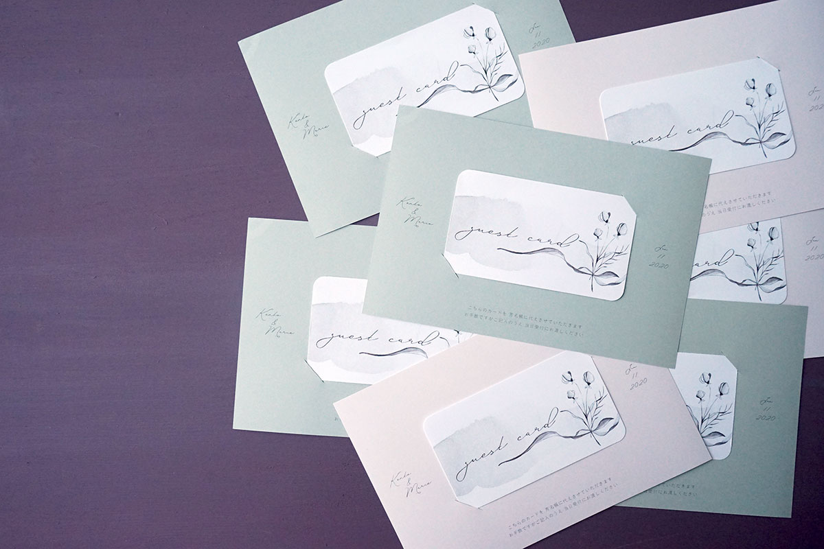 芳名帳 ゲストカード リフィル エターナル クローバー 10枚1セット芳名帳 ゲストカード の通販結婚式招待状・席次表の通販手作り も印刷もおしゃれで安いココサブ