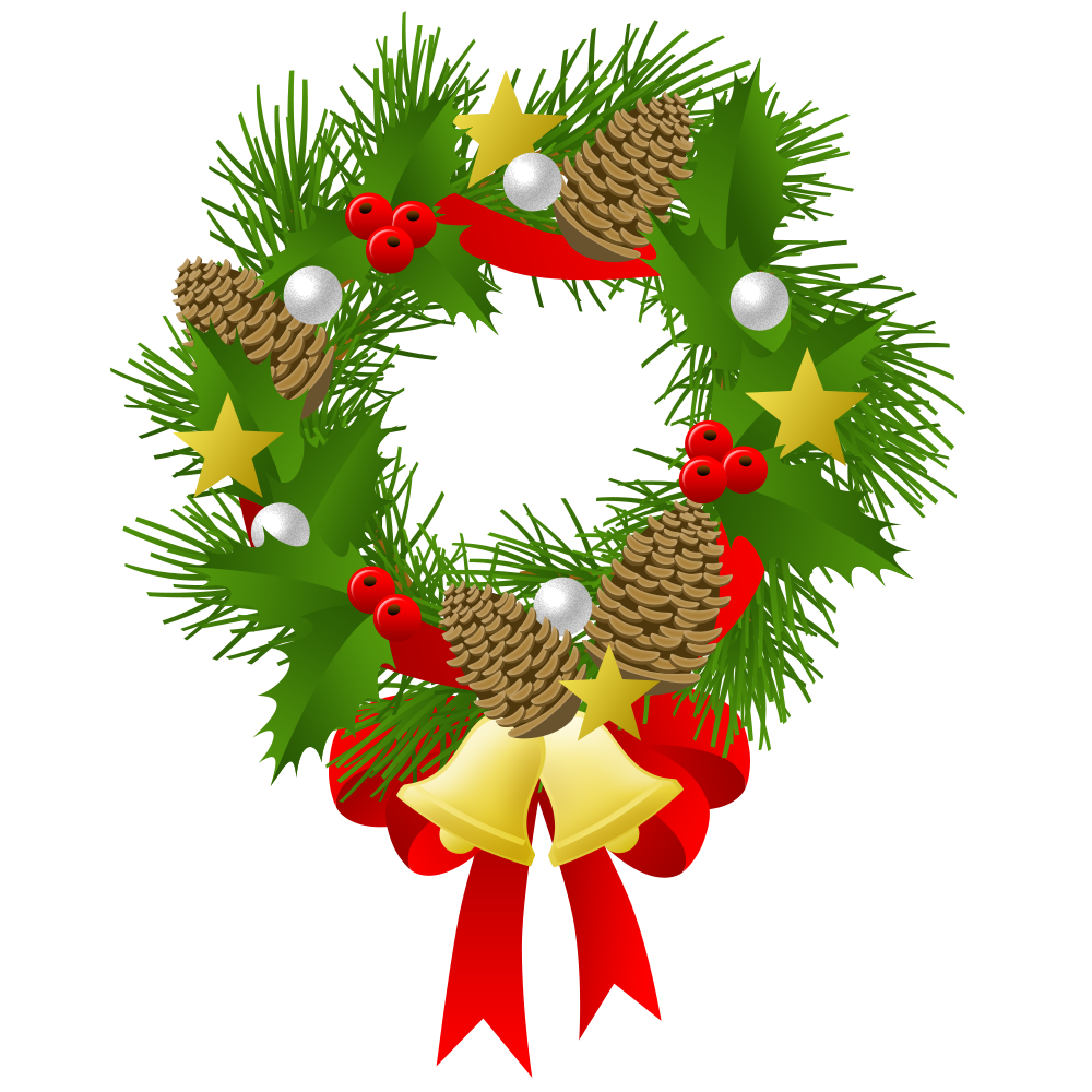 無料フリー素材 背景透過 水彩風&線画 クリスマスツリーのイラストかわいい無料素材♪まるふーわイラスト