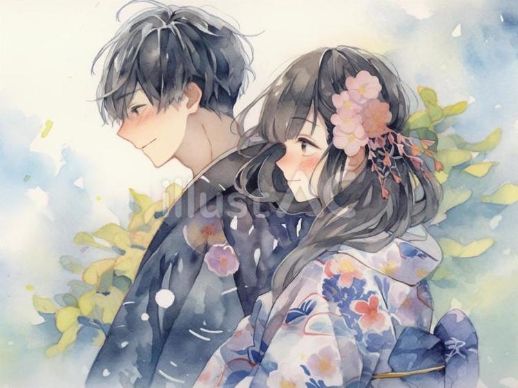 ちょうど1年前に描いたイラスト夏って感じ! 」まっちゃの