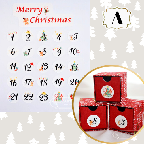 クリスマスが待ち遠しくなるアドベントカレンダーを手づくりしてクリスマス準備を P-note：インクジェットプリンター個人キヤノン