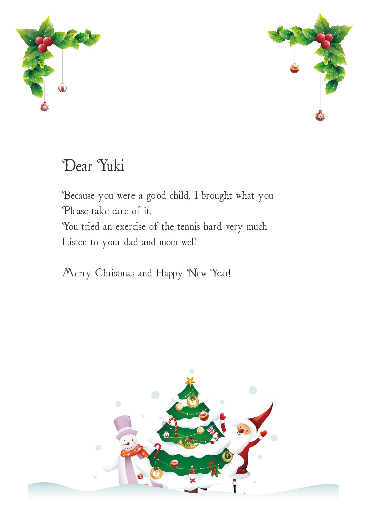 英語×手紙⁡ クリスマスの準備は進んでいるかな？ 今回は、サンタさんへのお手紙を 英語で挑戦してみよう！ 少し難しいかもしれないけれど簡単な文章から書いてみてね。 皆からの英語のお手紙に、 きっとサンタさんも驚くはず♪ ——————————— ＼ ECCKIDSINFORMATION