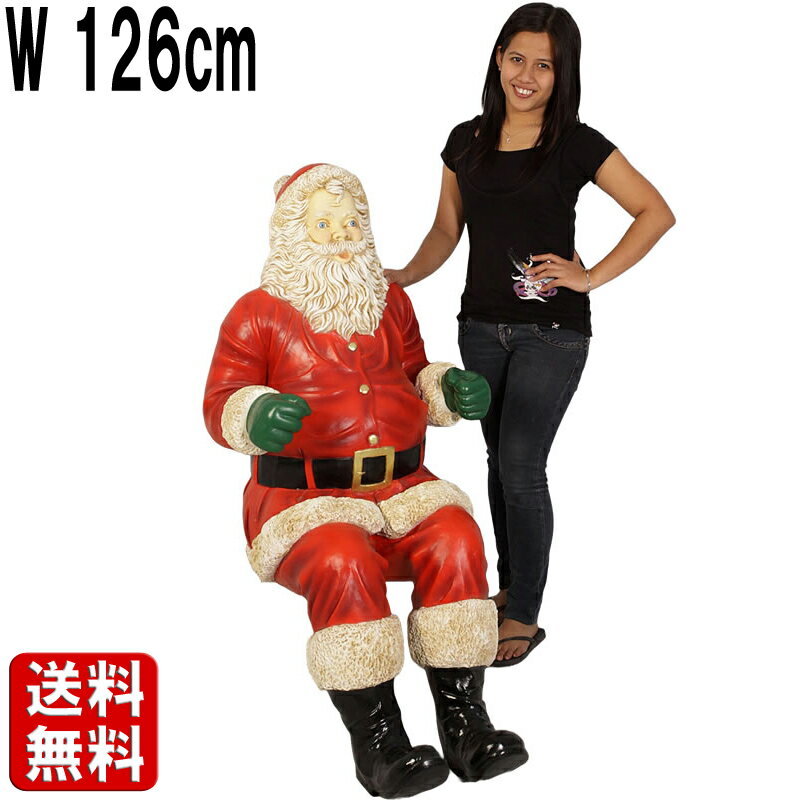 クリスマス ソリに乗るサンタさんのイラスト無料イラスト素材素材ラボ