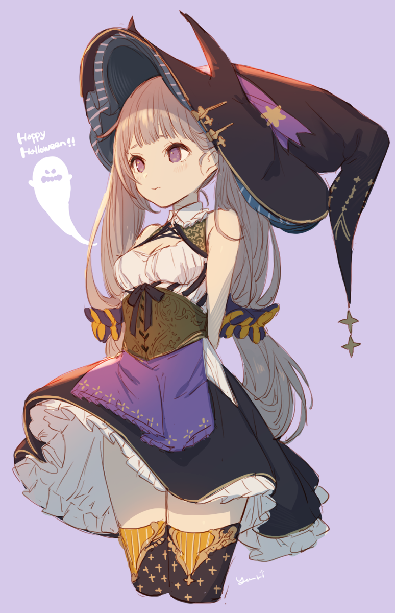 ハロウィン「女の子 魔女 」かわいい仮装イラスト無料フリー84236素材Good